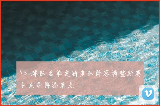 NBL球队名单更新多队阵容调整新赛季竞争再添看点
